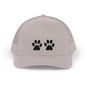 Paw Print Snapback Trucker Cap - Dog Lovers Hat, Pet Dad Gift, Adjustable Cap for Animal Lovers, Outdoor Activities, Casual Wear