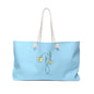 Chic Floral Weekender Bag - Perfect for Travel, Gym, Beach, Gifts, Handbag with Elegant Design