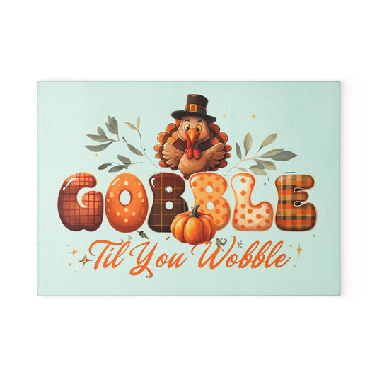 Thanksgiving Gobble Cutting Board