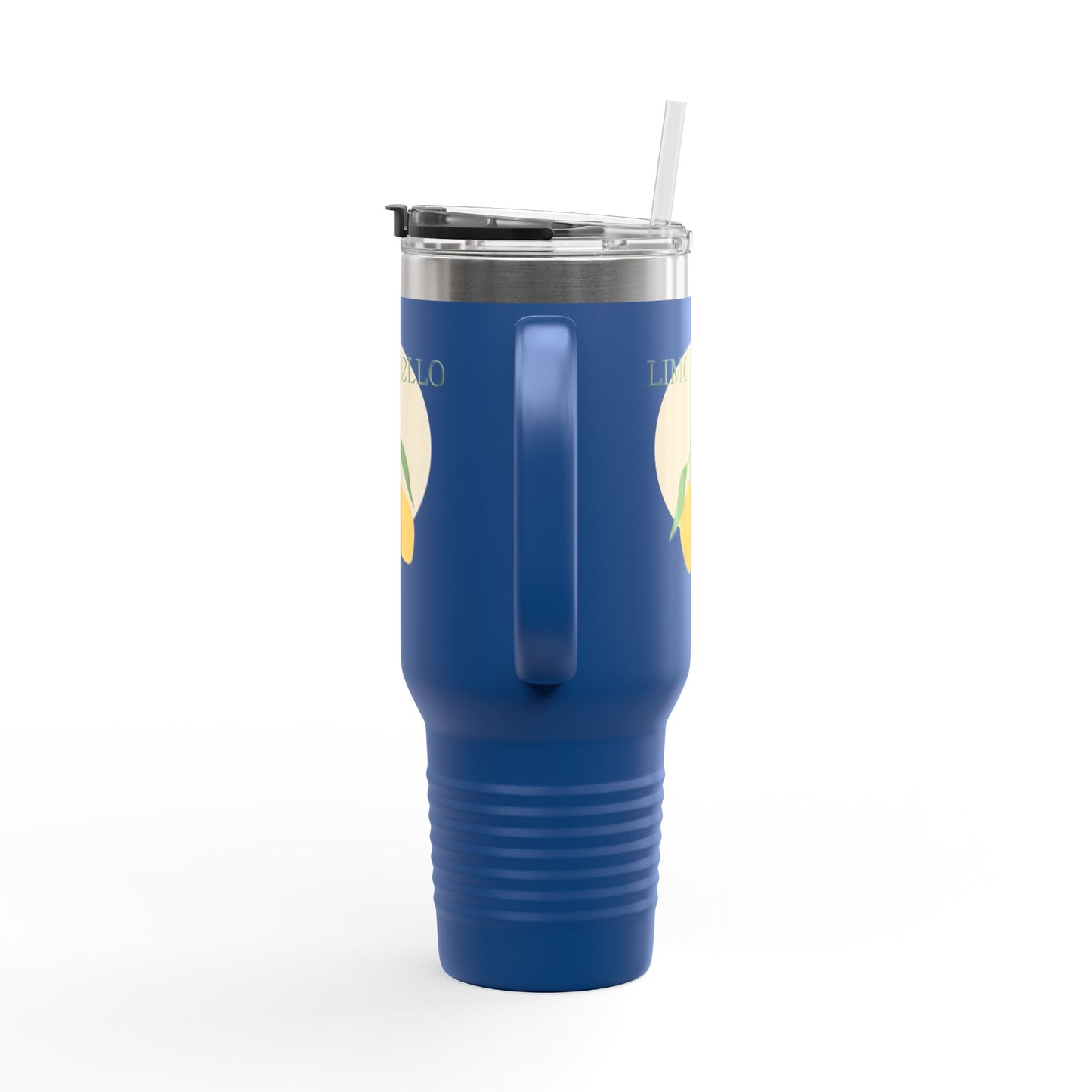 Limoncello Insulated Travel Mug, 40oz - Perfect for Road Trips, Summer Picnics, Camping, and Gift Ideas, Travel Mug for Lemon Lovers
