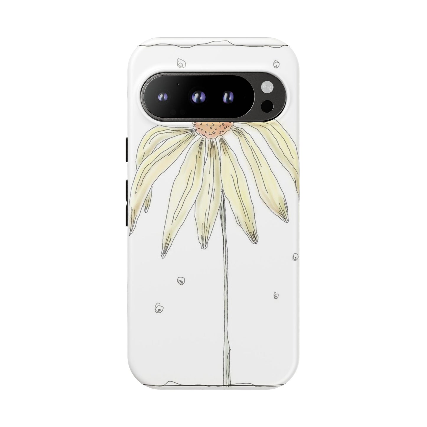 Flower Phone Case with Delicate Design, Tough Phone Cover, Nature Lover Gift, Floral Tech Accessory, Stylish Phone Protection