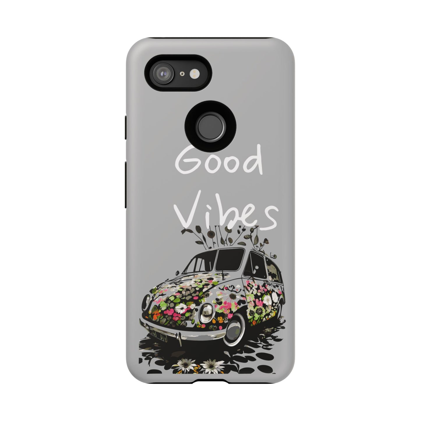 Floral Phone Case | Good Vibes, Phone Accessories, Gift for Her, Trendy Tech, Summer Vibes, Birthday Gift