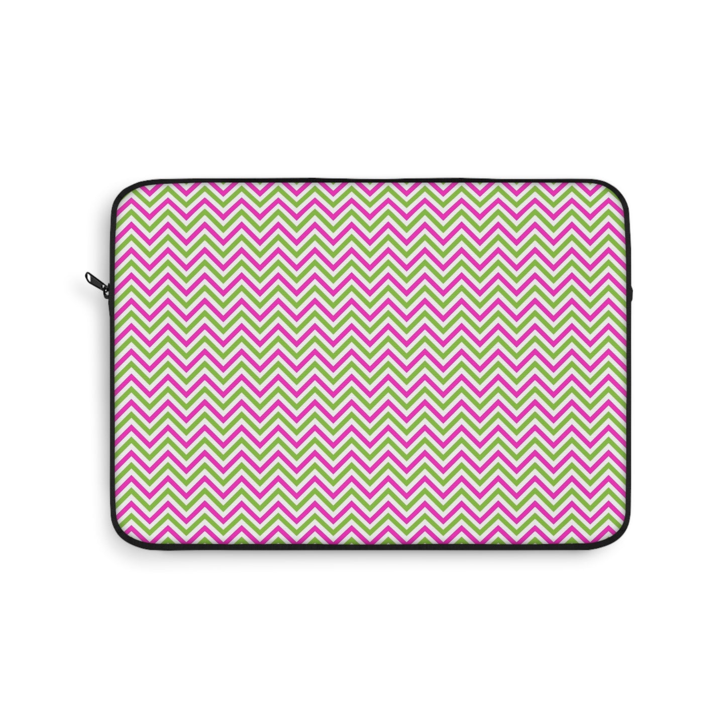 Colorful Chevron Laptop Sleeve, Cute Tech Organizer, Perfect Gift for Students, Work, and Travel, Stylish Computer Case