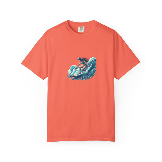 California Surf Style T-Shirt, Unisex Beach Tee, Vintage California Graphic Shirt, Summer Casual Wear, Surfing Enthusiasts Apparel