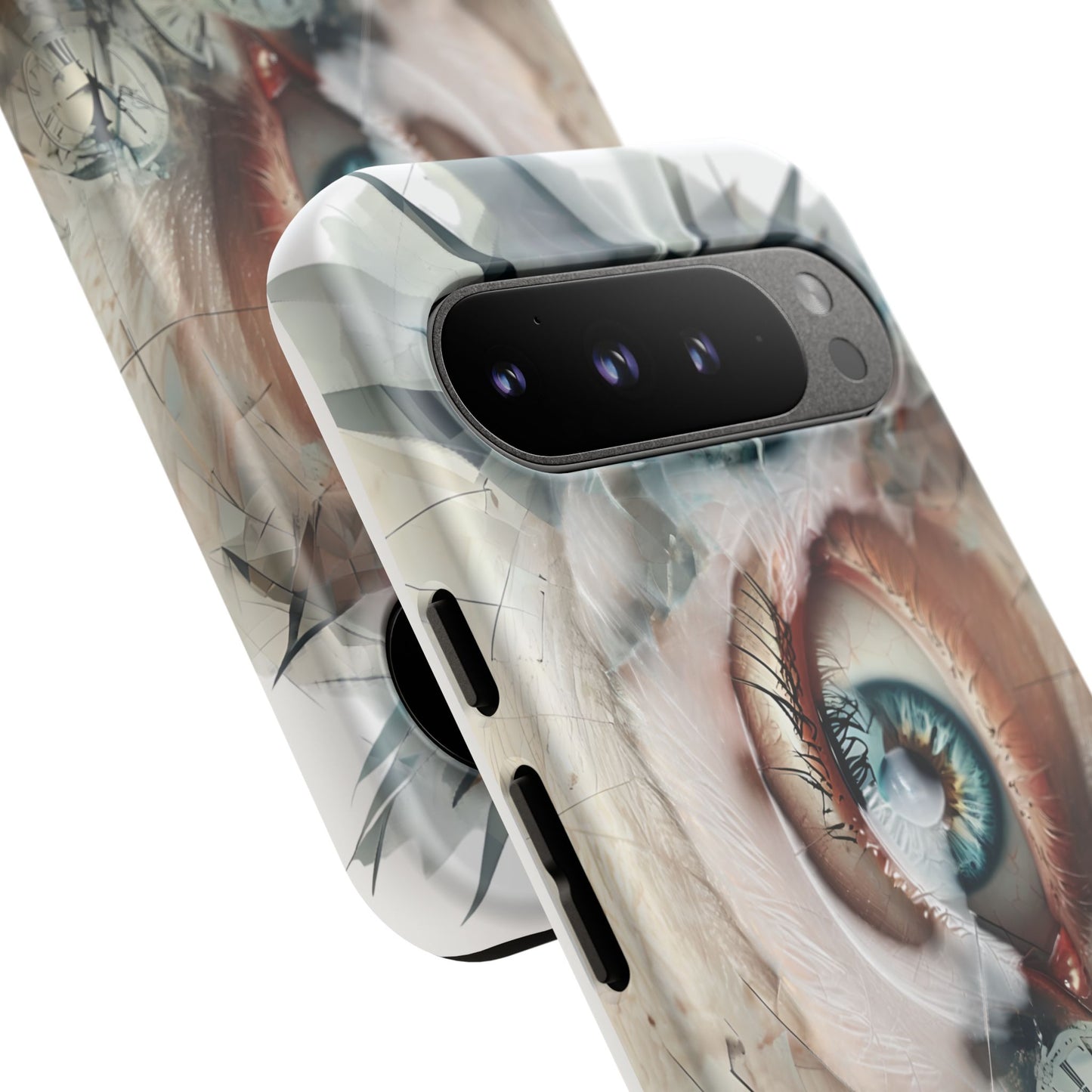 Artistic Eye Phone Case, Unique Smartphone Cover, Whimsical Gift for Art Lovers, Trendy Tech Accessory, Birthday Present, Holiday Gift