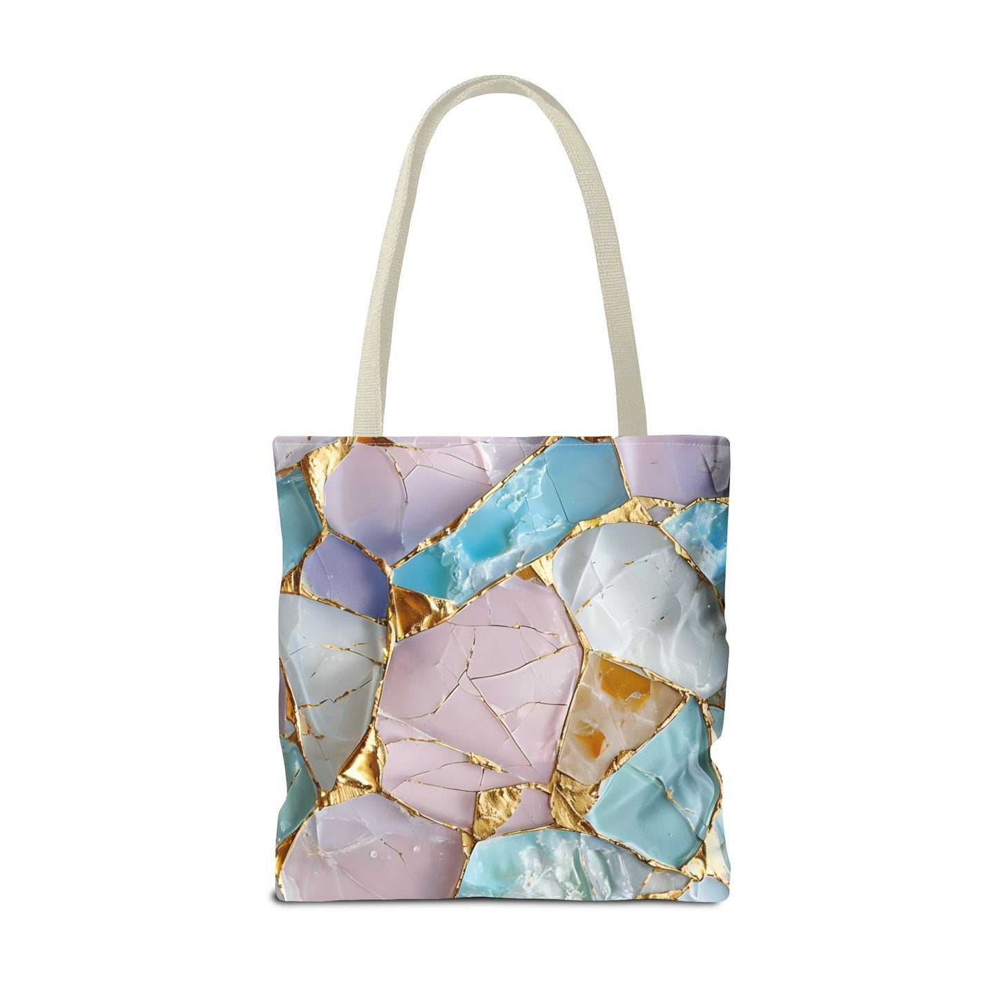 Elegant Geode Tote Bag - Chic Shopping Bag, Stylish Beach Tote