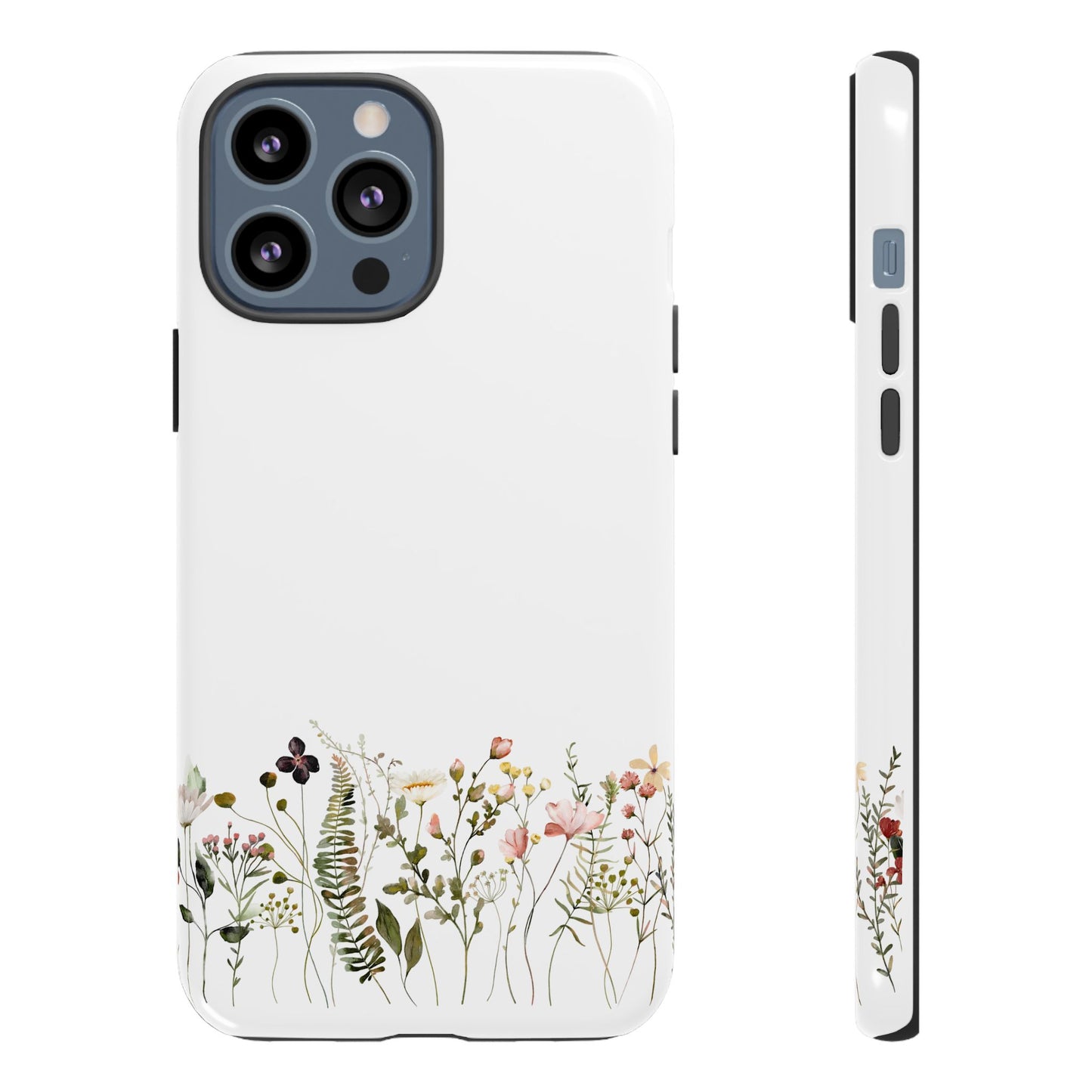 Floral Phone Case - Tough Cases for Nature Lovers, Stylish Floral Design, Phone Protection, Gifts for Her, Eco-Friendly Tech Accessories