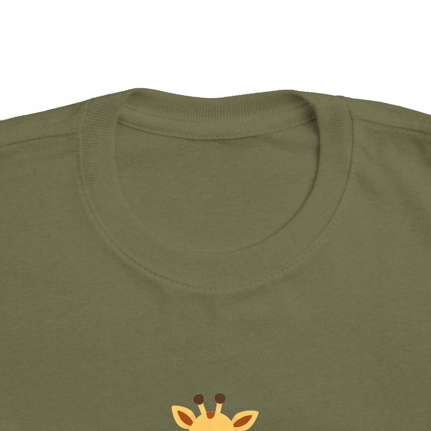 Cute Giraffe Toddler Tee, Perfect Gift for Kids, Birthday Item, Nursery Decor, Summer Outfit, Animal Lover's Shirt