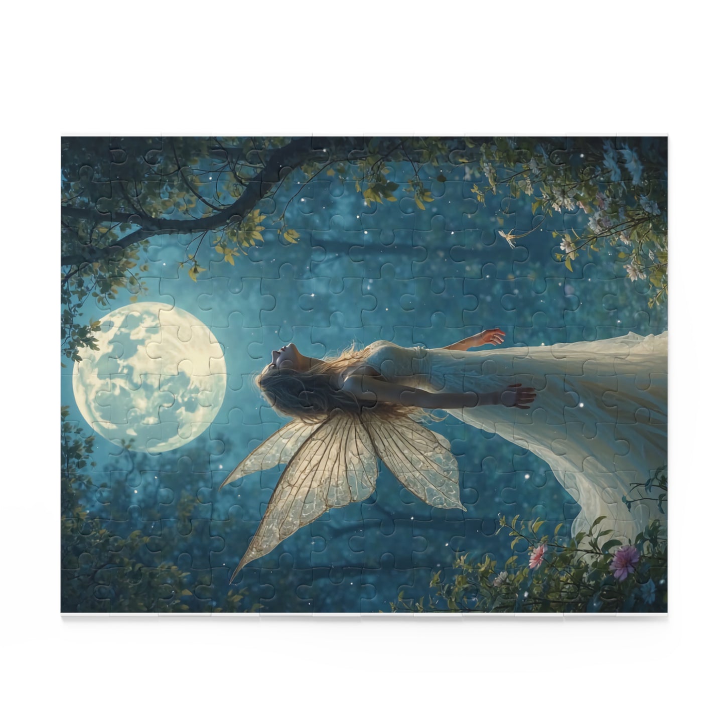 Fairy Moonlight Puzzle - Enchanting 120/252/500-Piece Jigsaw, Magical Decor, Perfect Gift for Fantasy Lovers, Relaxing Activity, [...]