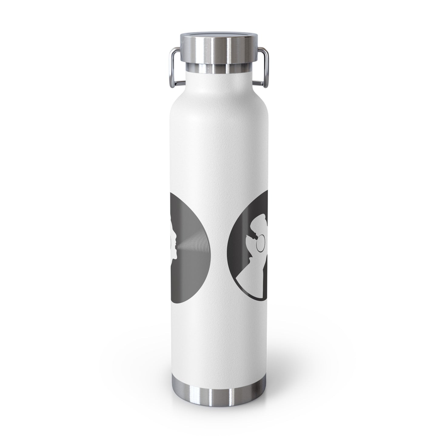 Stylish Copper Insulated Water Bottle for On-the-Go Hydration | Fitness, Travel, Eco-Friendly Gift, Unique Design, 22oz
