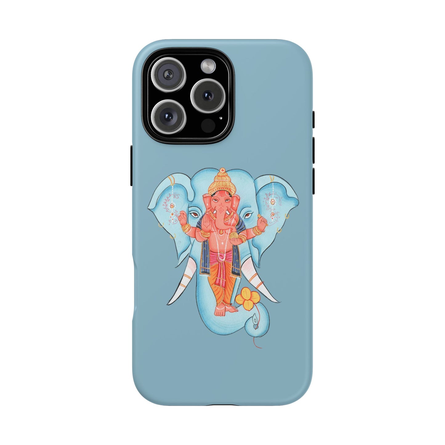 Tough Cases: Ganesh-Inspired Phone Case, Bohemian Phone Cover, Hindu Art Accessory, Festival Gift, Protective Phone Shell