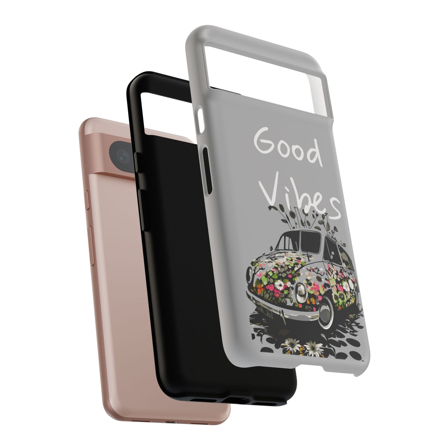 Floral Phone Case | Good Vibes, Phone Accessories, Gift for Her, Trendy Tech, Summer Vibes, Birthday Gift