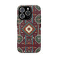 Tribal Pattern Phone Case - Boho Chic, Tough Durable Cover, Stylish Tech Accessory, Gift for Him/Her, Festival Essentials