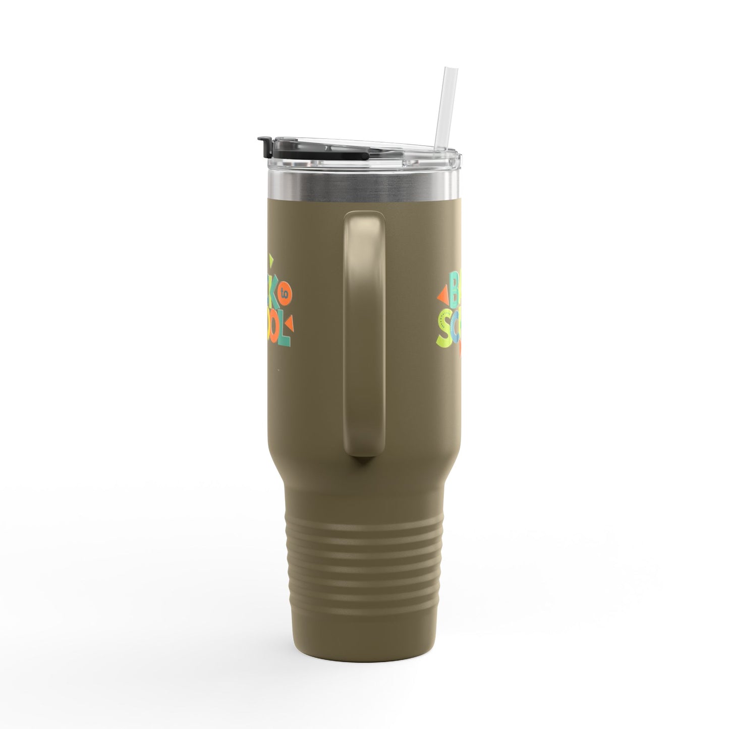 Back to School Insulated Travel Mug | 40oz for Students, Teachers, Perfect Gift, Graduation, Eco-Friendly