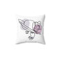 Elegant Fashion Illustration Pillow, Decorative Cushion, Home Decor, Gift for Fashion Lovers, Modern Art Pillows