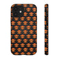 Halloween Skull Phone Case, Spooky Mobile Cover, Trick or Treat Accessory, Goth Gift, Skull Pattern Design