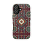 Tribal Pattern Phone Case - Boho Chic, Tough Durable Cover, Stylish Tech Accessory, Gift for Him/Her, Festival Essentials