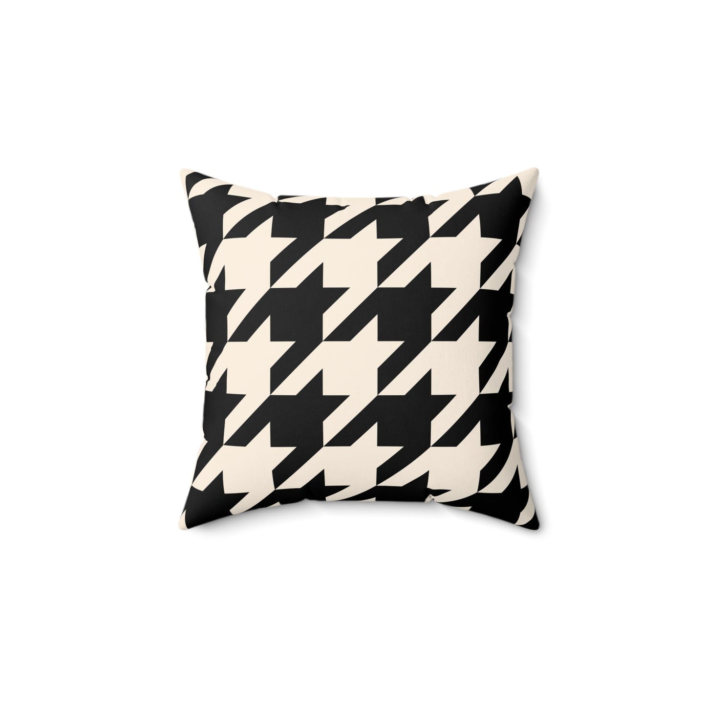 Chic Houndstooth Pillow, Modern Decor Cushion, Stylish Throw Pillow, Home Accent, Trendy Gift Idea, Living Room Decor