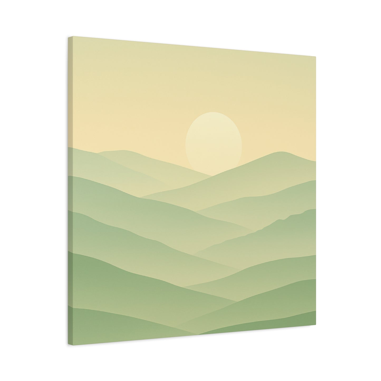 Matte Canvas, Stretched, 1.25" Sunset or Sunrise