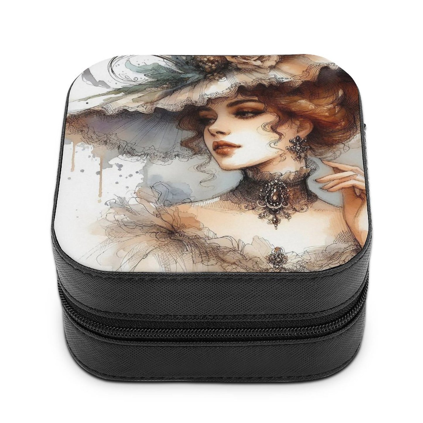 Portable Stackers Jewellery Box Old Time Girl