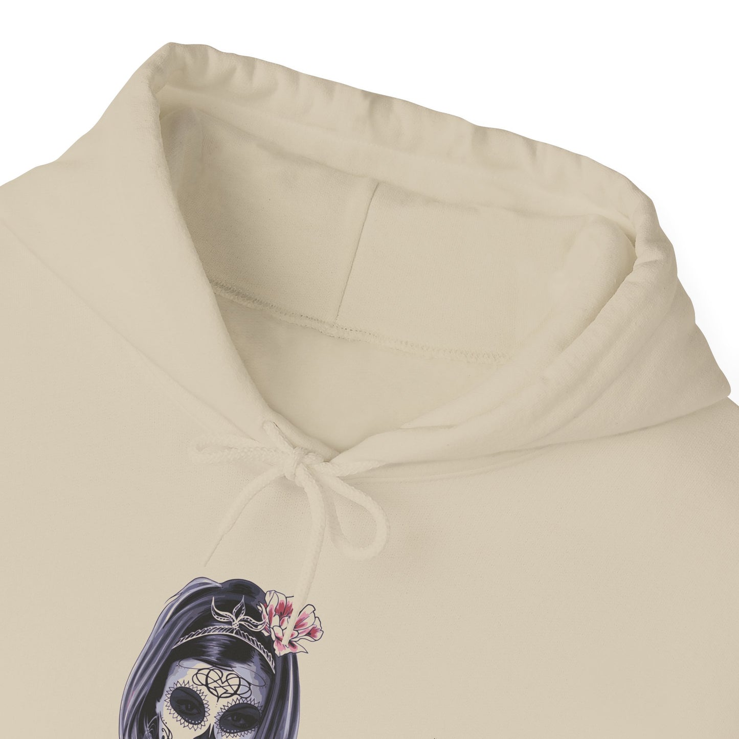Day of the Dead Hoodie | Unisex Heavy Blend Sweatshirt, Skull Art, Mexican Holiday Apparel, Halloween Costume, Festival Gear