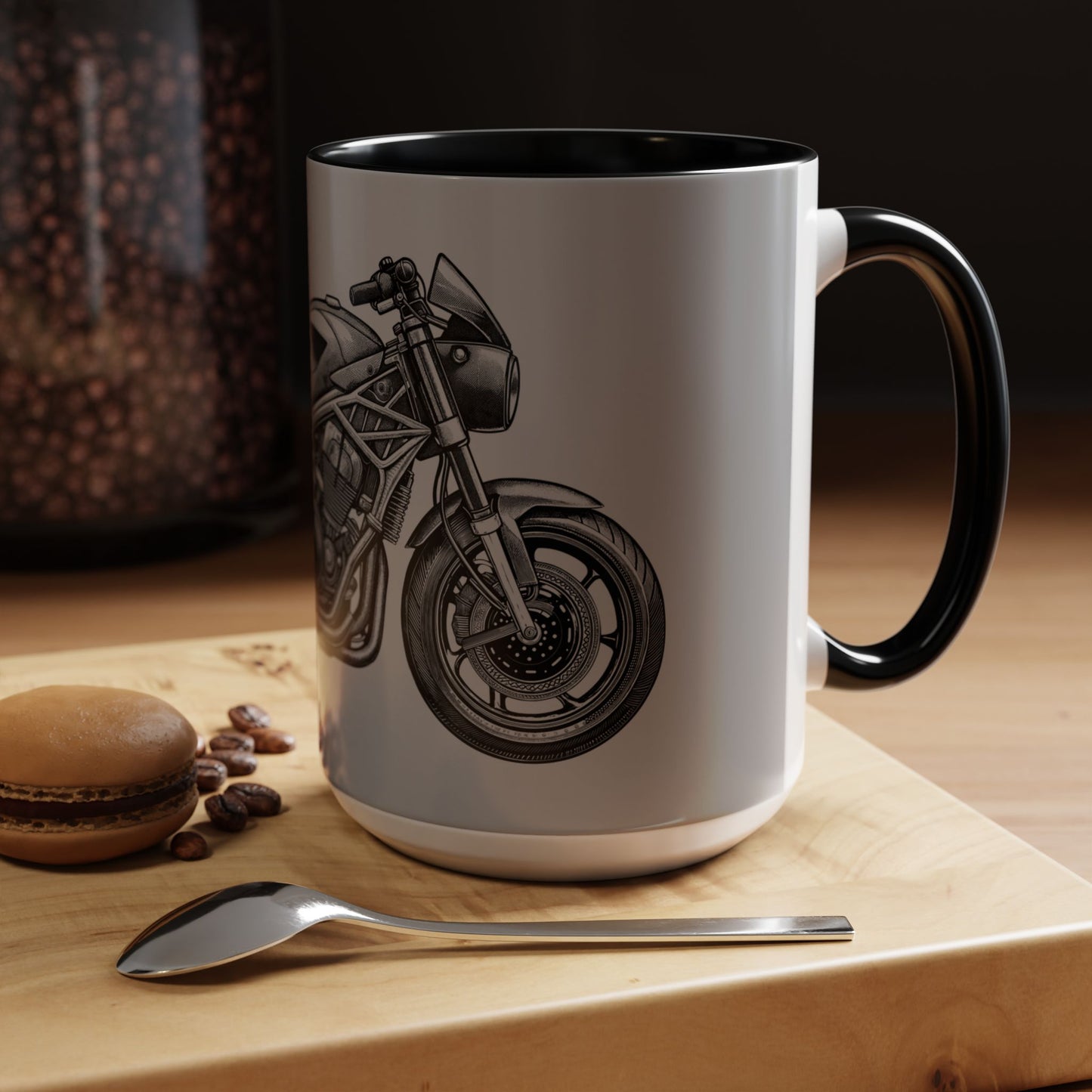 Motorcycle Lover's Accent Coffee Mug, Custom Mug for Bikers, Coffee Cup Gift for Riders, Unique Mug for Motorcycle Enthusiasts, Biking [...]