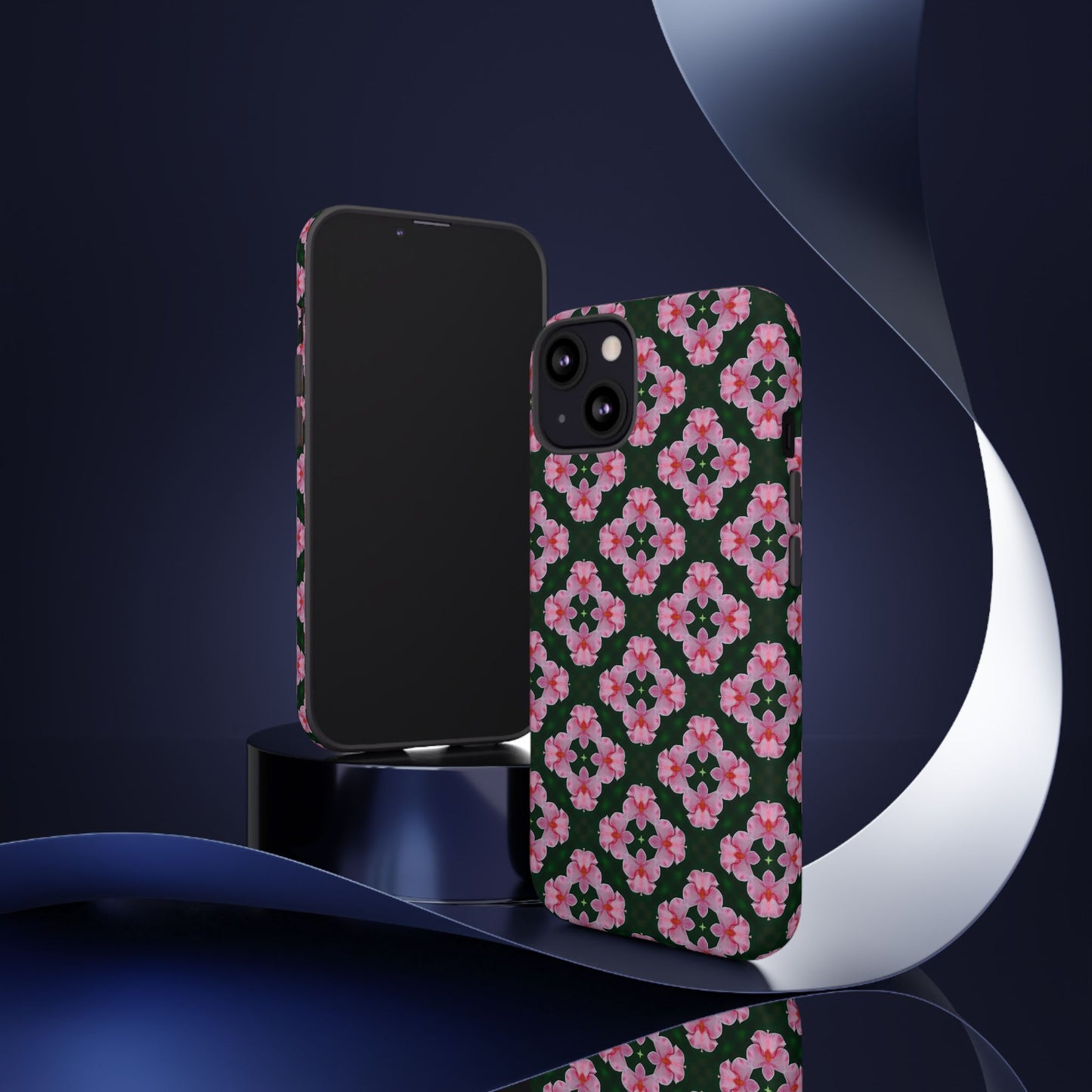 Tough Cases - Floral Phone Case, Stylish Protective Cover for Women, Gift Idea for Birthdays, Unique Floral Design, Trendy Tech Accessory