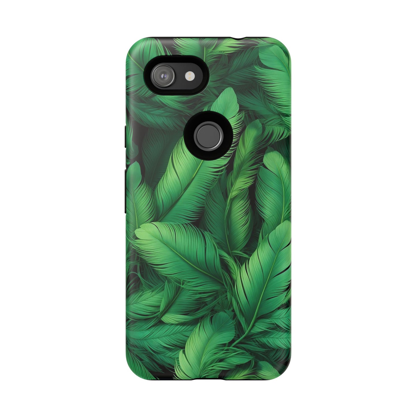 Tough Cases - Tropical Leaf Phone Case, Nature-inspired, Phone Accessory, Gift for Her, Jungle Theme, Eco-Friendly