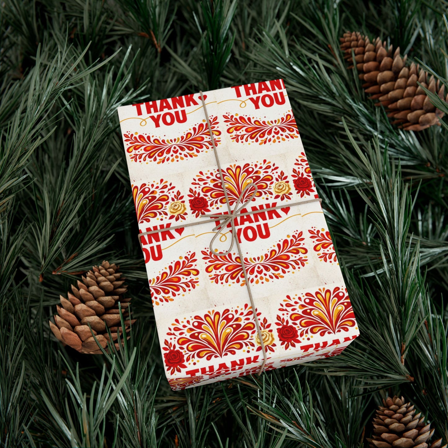 Gift Wrap Papers - "Thank You"