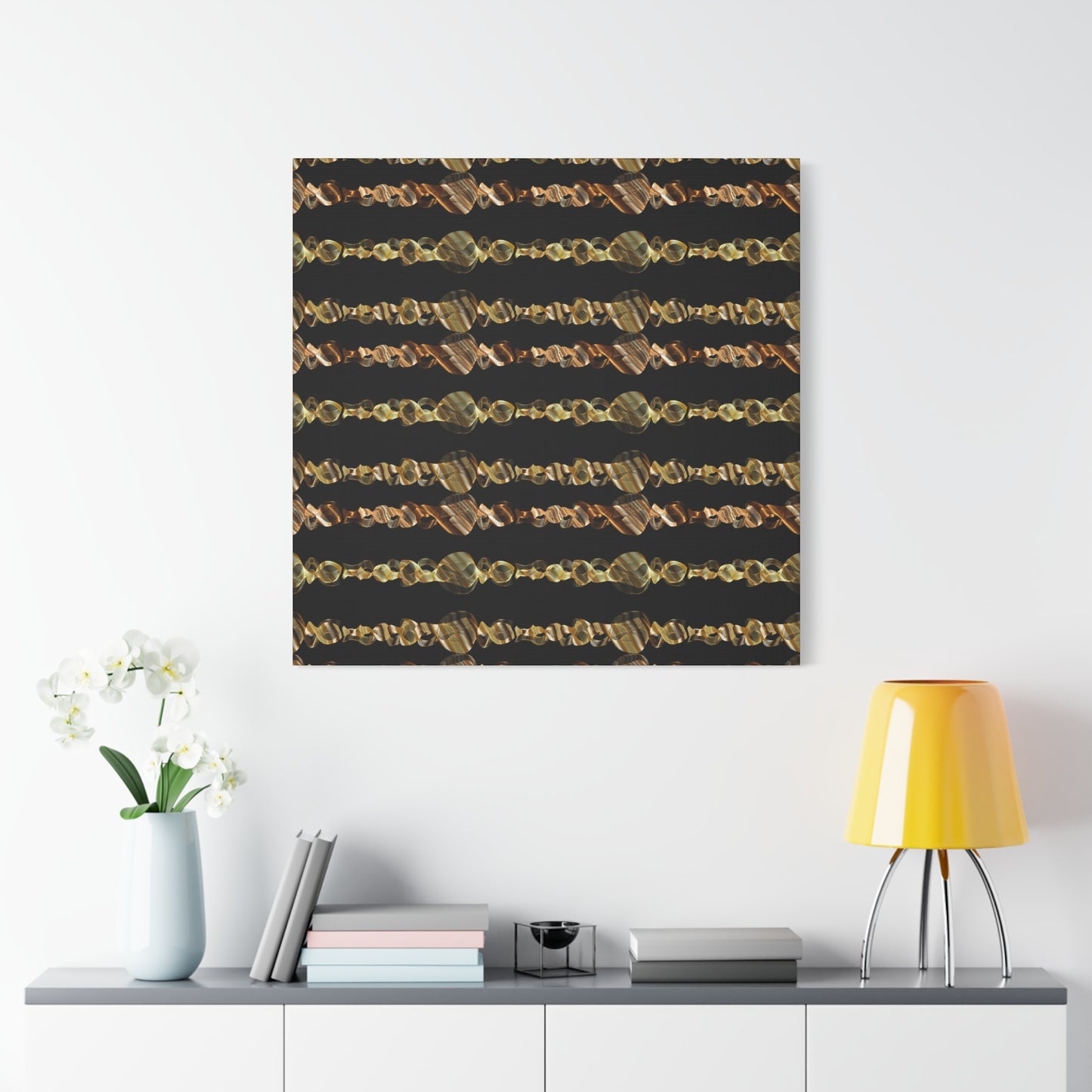 Artistic Canvas Gold and Black
