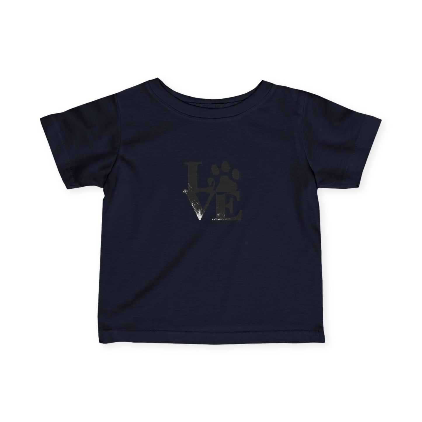Cute Infant Love Tee, Baby Love Shirt, Toddler T-Shirt, Pet Lover Gift, Baby Shower Gift, Kids Graphic Tee