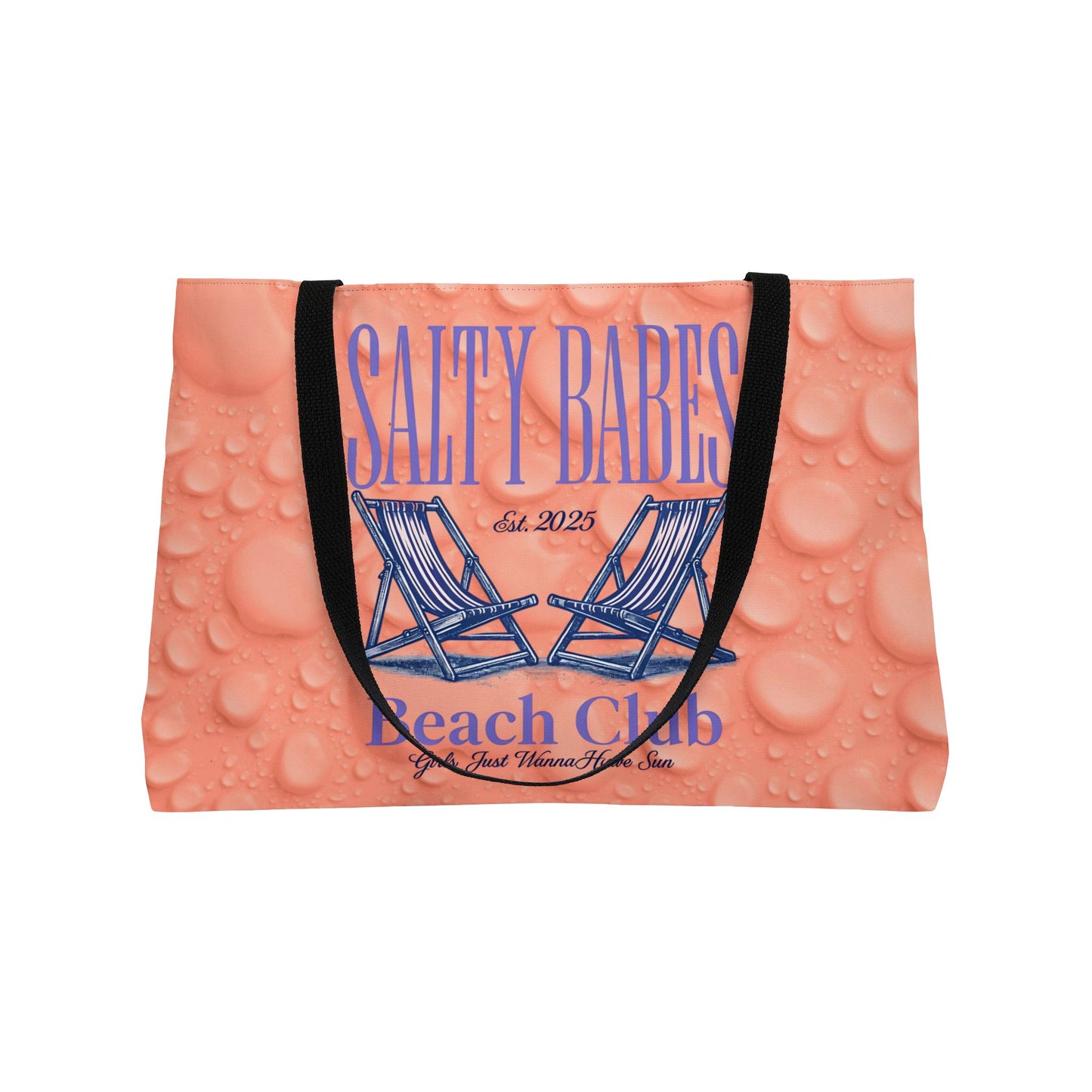 Salty Babes Beach Club Weekender Tote Bag