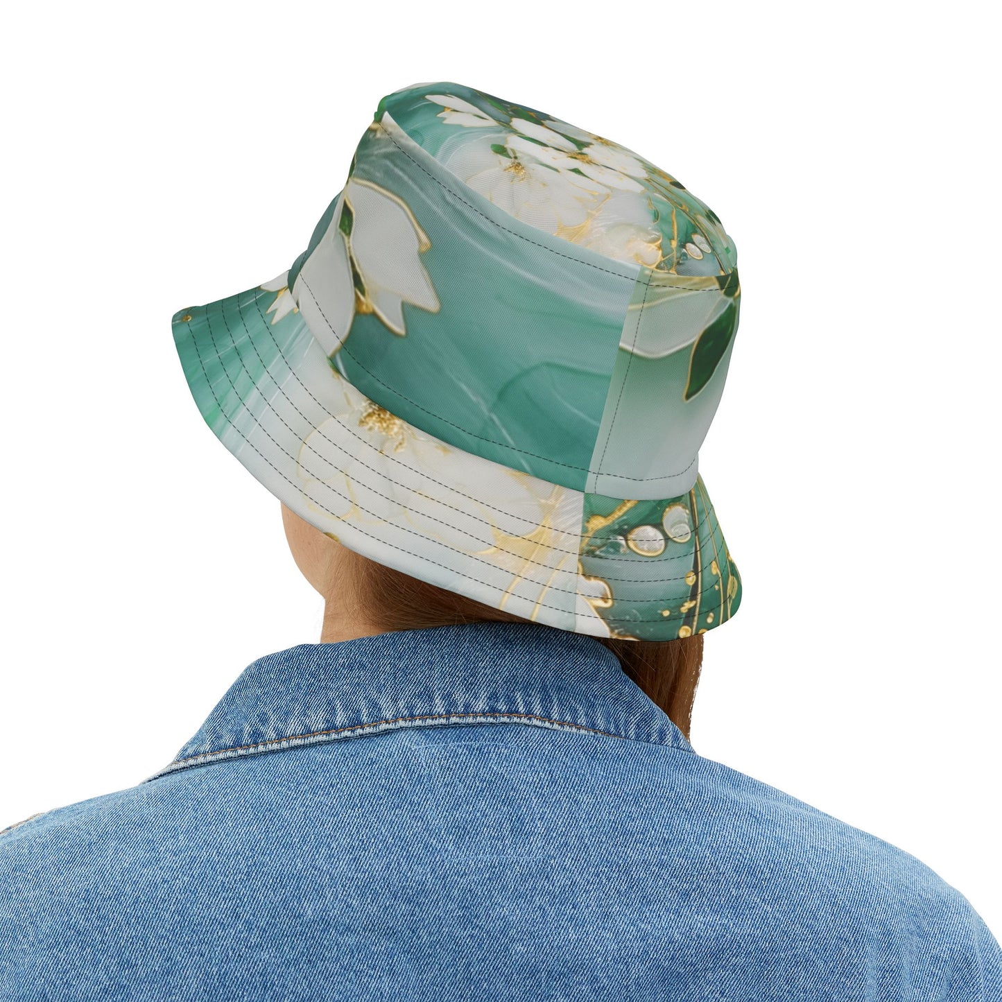 Floral Print Bucket Hat | Trendy Summer Hat, Beach Accessory, Festival Fashion, Gift for Her, Boho Style Hat