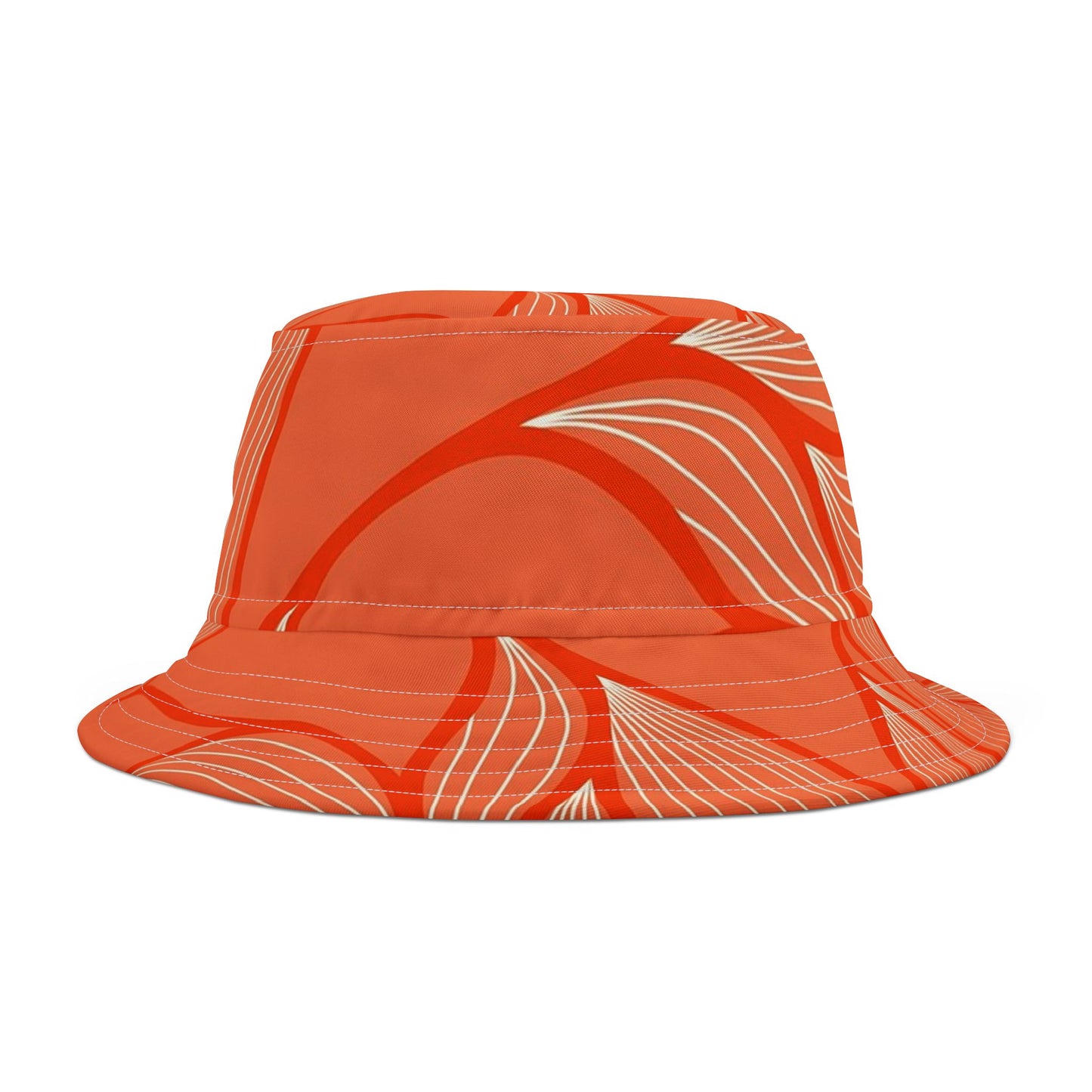 Vibrant AOP Bucket Hat - Trendy Summer Fashion, Beach Accessory, Festival Wear, Statement Hat, Eco-Friendly Style
