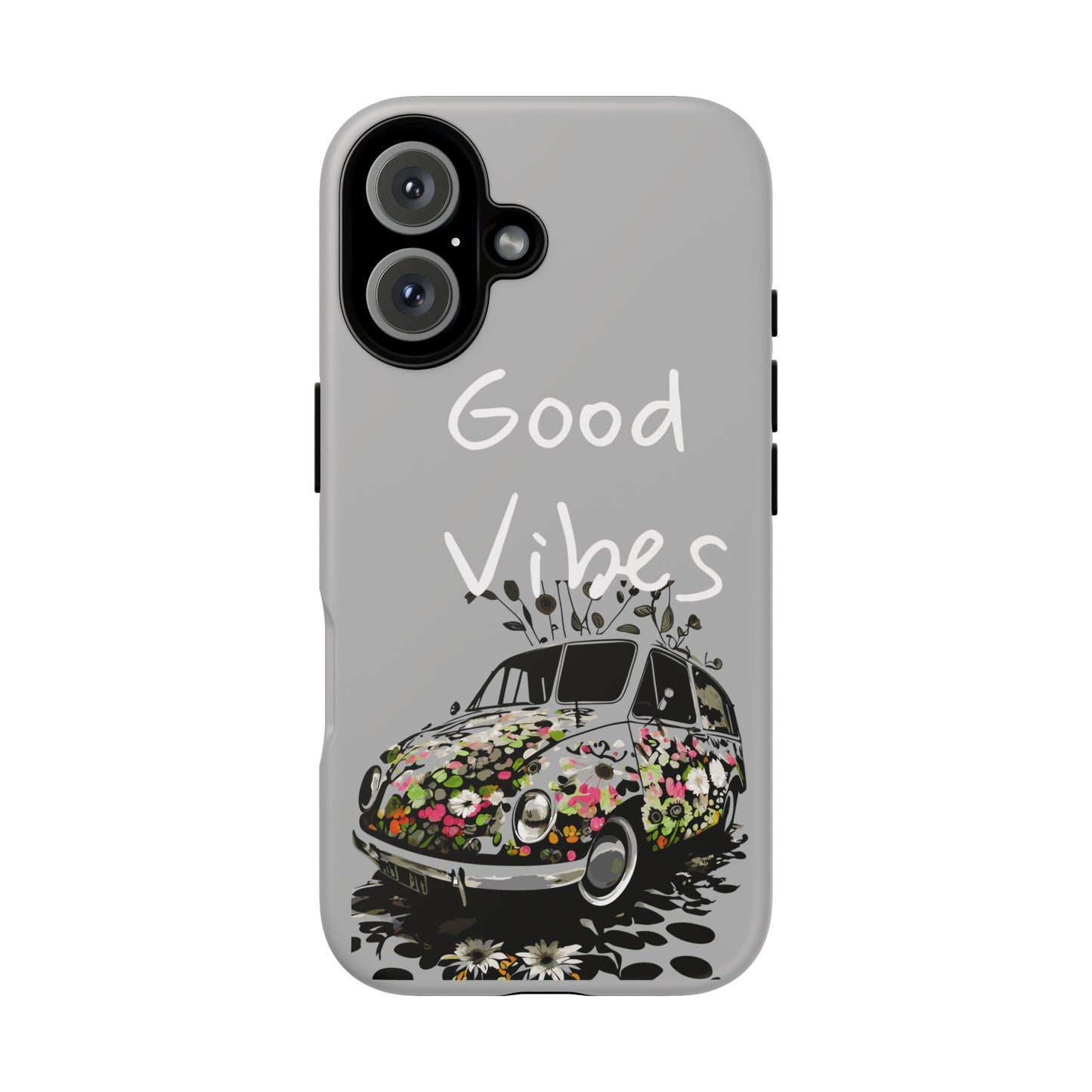 Floral Phone Case | Good Vibes, Phone Accessories, Gift for Her, Trendy Tech, Summer Vibes, Birthday Gift