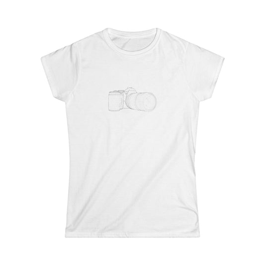 Women's Softstyle Graphic Tee - Casual Wear, Gift Idea, Everyday Comfort, Summer Style, Unique Design