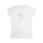 Women's Softstyle Graphic Tee - Casual Wear, Gift Idea, Everyday Comfort, Summer Style, Unique Design