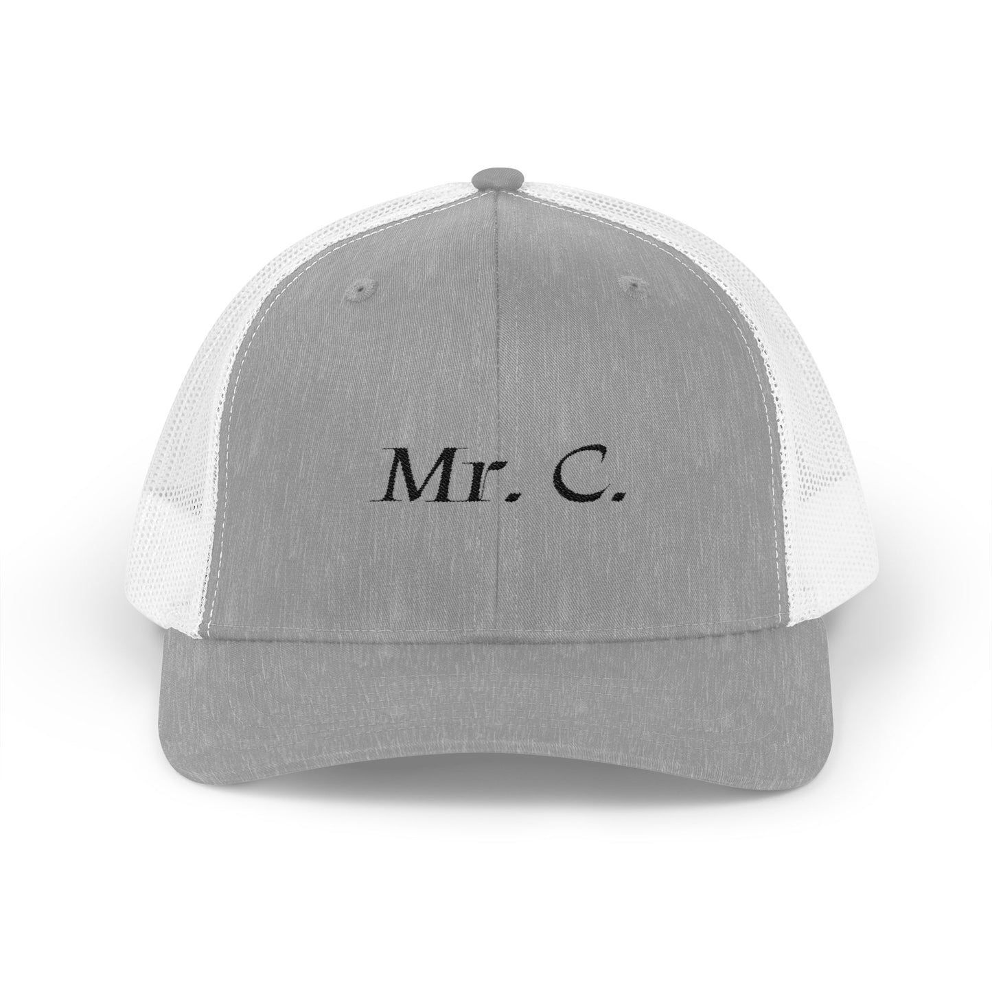 Personalized Mr. C Snapback Trucker Cap | Custom Name Hat | Gifts for Him | Summer Accessory | Casual Style Cap | Father's Day Gift