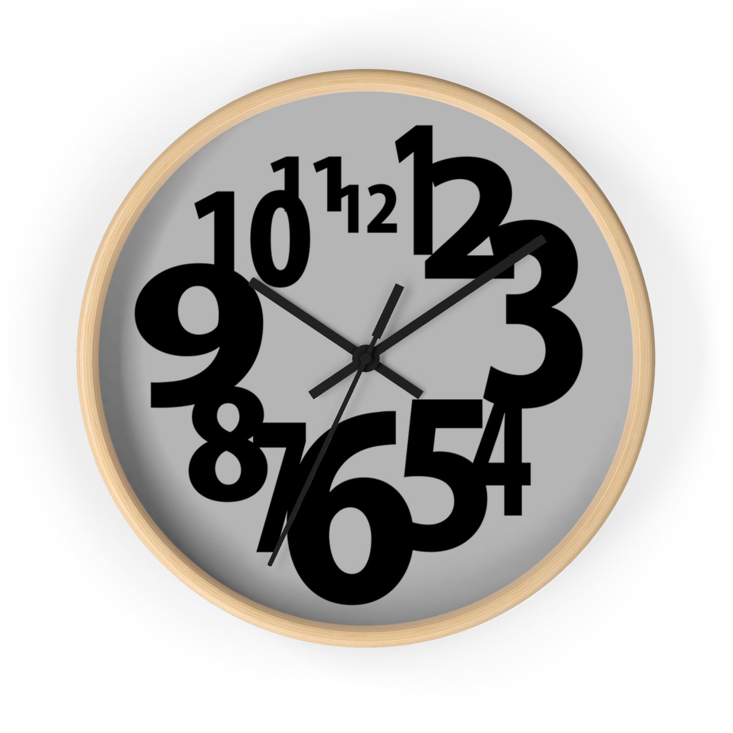 Stylish Modern Wall Clock, Home Decor, Unique Gift, Minimalist Design, Living Room Clock, Office Wall Clock