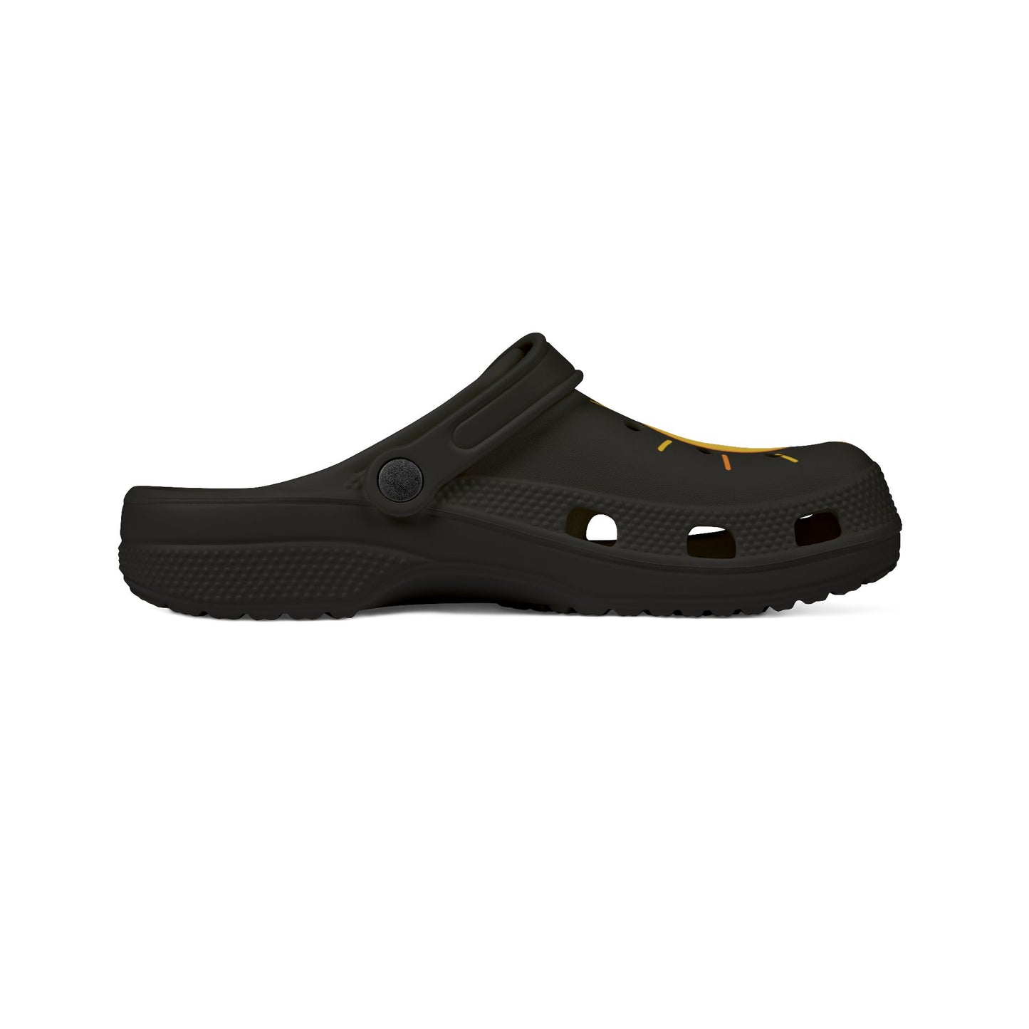 Smiling Sun EVA Clogs — Cute Sunshine Slip-On Foam Shoes