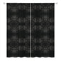 Sheer Curtain Black