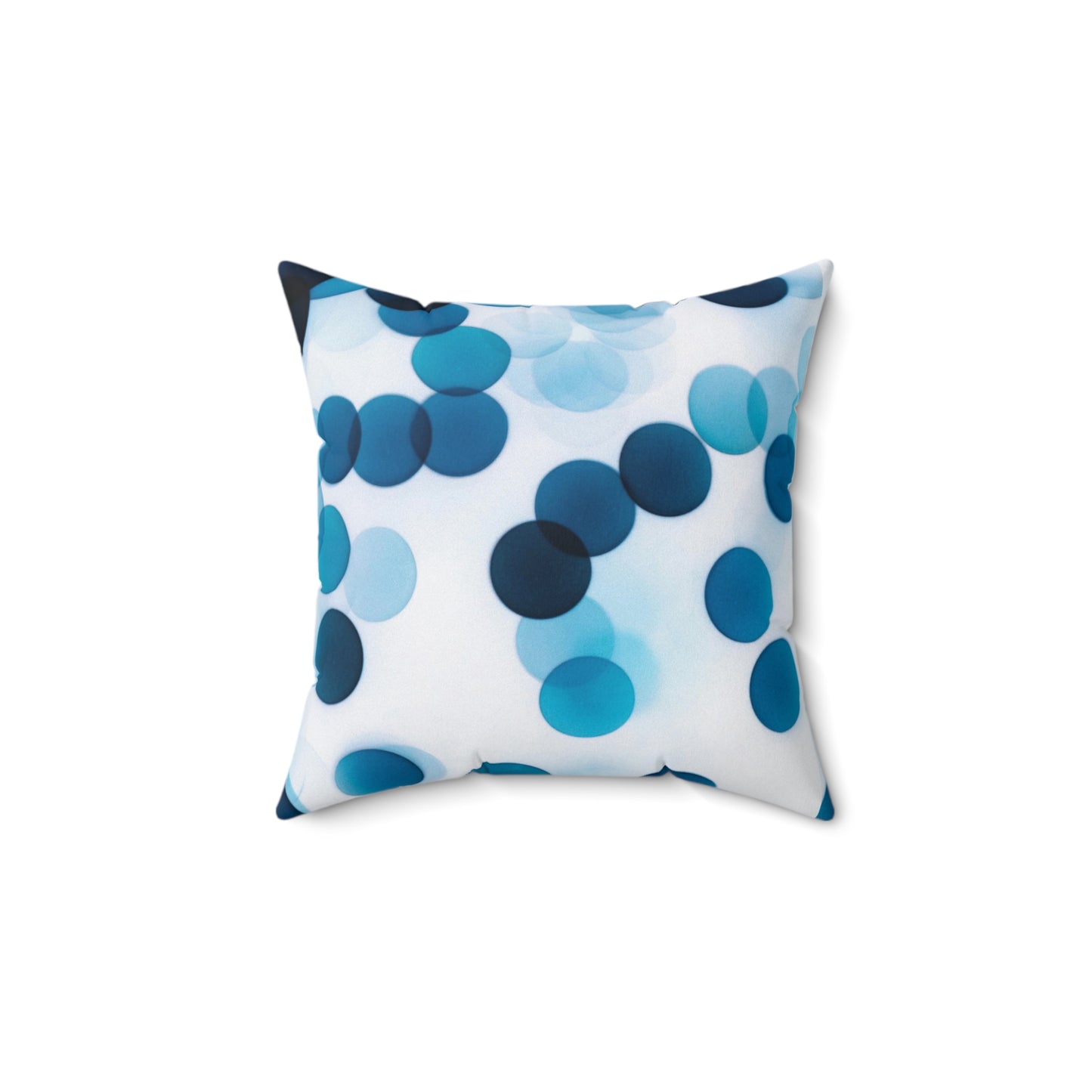 Modern Abstract Dot Design Pillow - Cozy Home Decor, Blue and White Accent Cushion, Bohemian Home Accessory, Unique Gift Idea, Contemporary