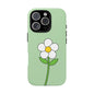 Floral Phone Case - Tough Cases for Nature Lovers, Cute Green Flower Design, iPhone Cover, Gift for Her, Spring Accessories