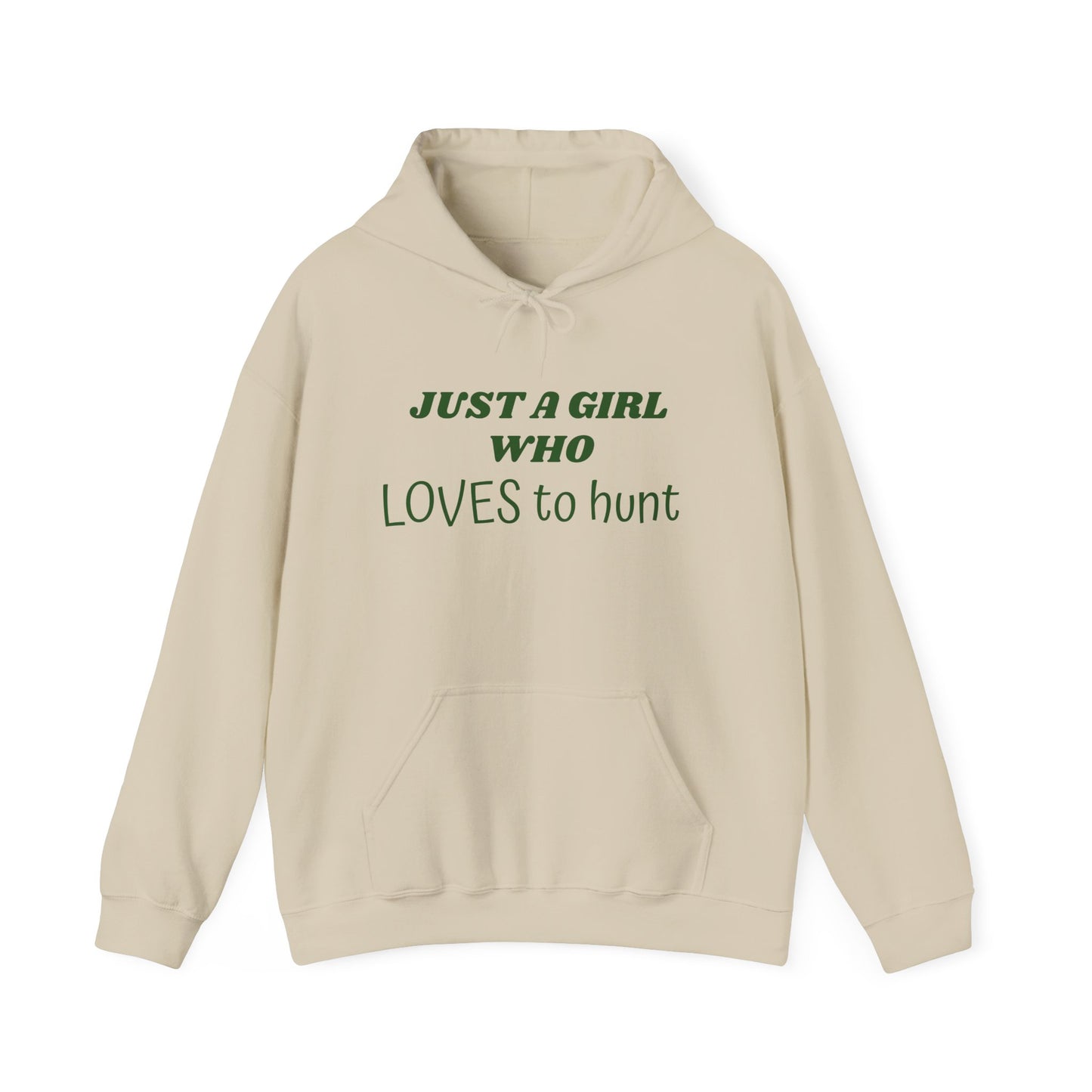 Girl Who Loves to Hunt Hoodie