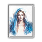 Framed Canvas Art Print, Spiritual Decor, Religious Artwork, Wall Decor, Gift for Faith, Elegant Home Decoration