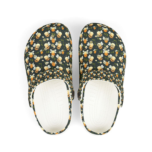 Floral Kid's EVA Foam Clogs for Playful Adventures, Comfortable Footwear for Kids, Perfect for Summer, Beach Days, Garden Fun