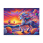 Matte Canvas, Stretched, 1.25"  Unicorn