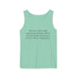 Inspirational Quote Tank Top for Men Women