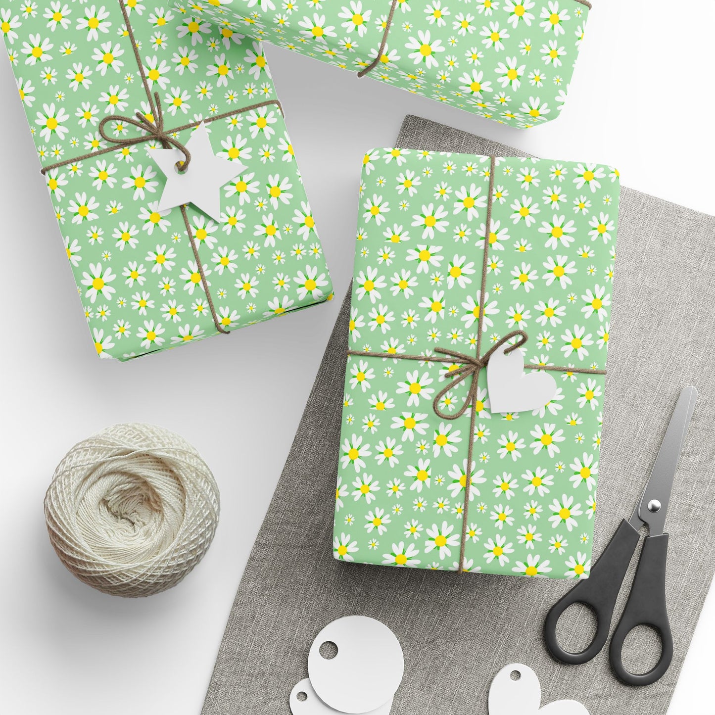 Charming Floral Wrapping Paper, Gift Wrapping, Eco-Friendly, Birthday, Baby Shower, Holiday Celebrations, Spring Decor