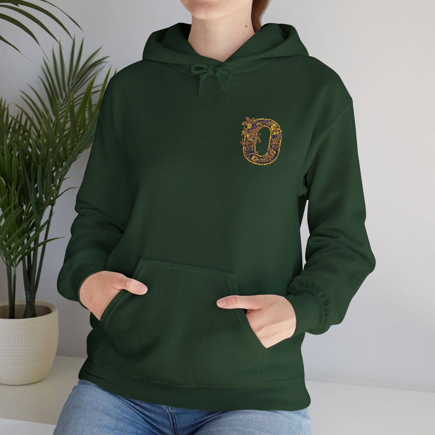 Unisex Heavy Blend™ Hooded Sweatshirt - Letter O